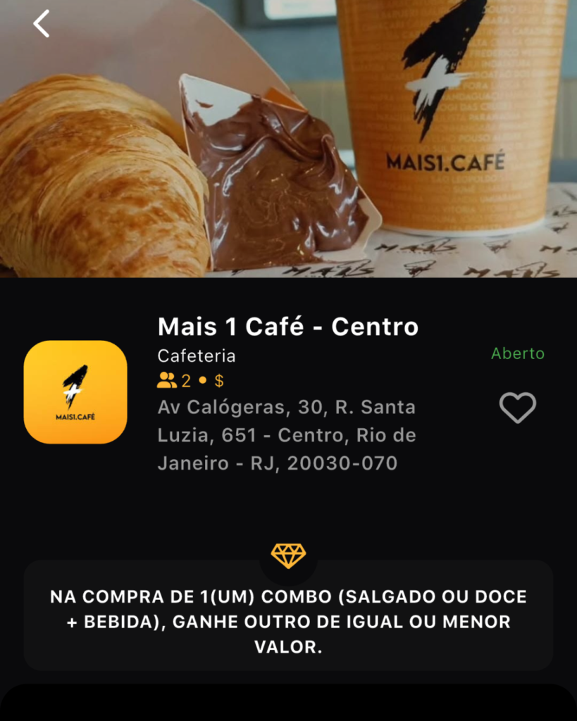 Mais 1 cafe